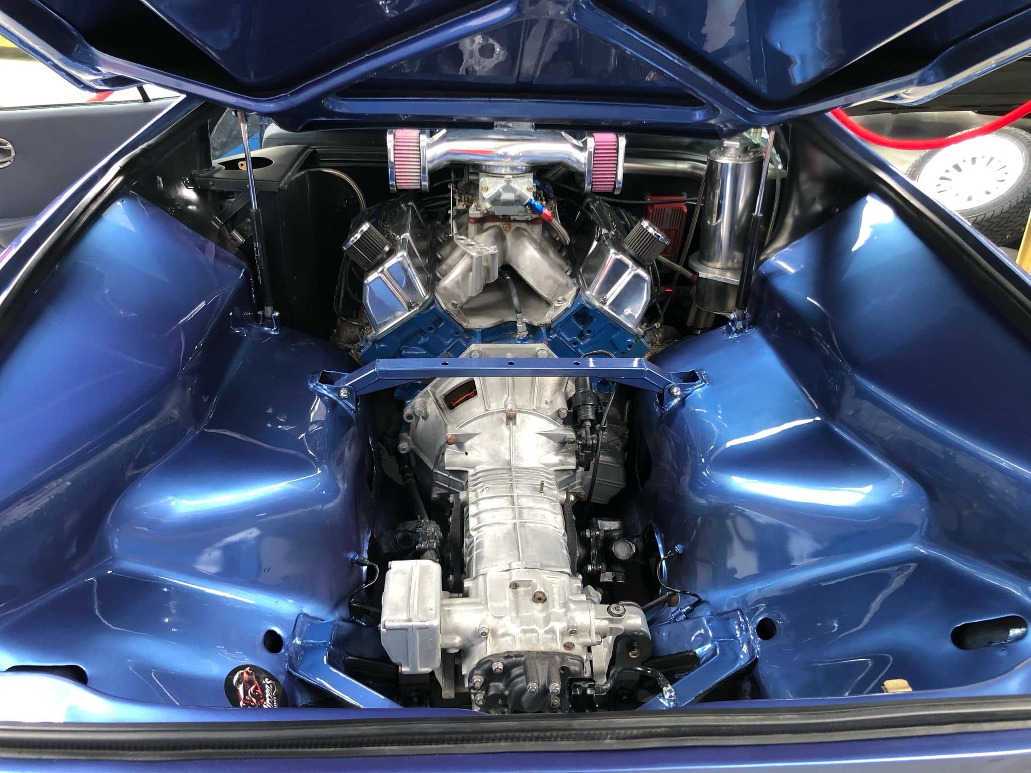 Pantera – compartiment motor