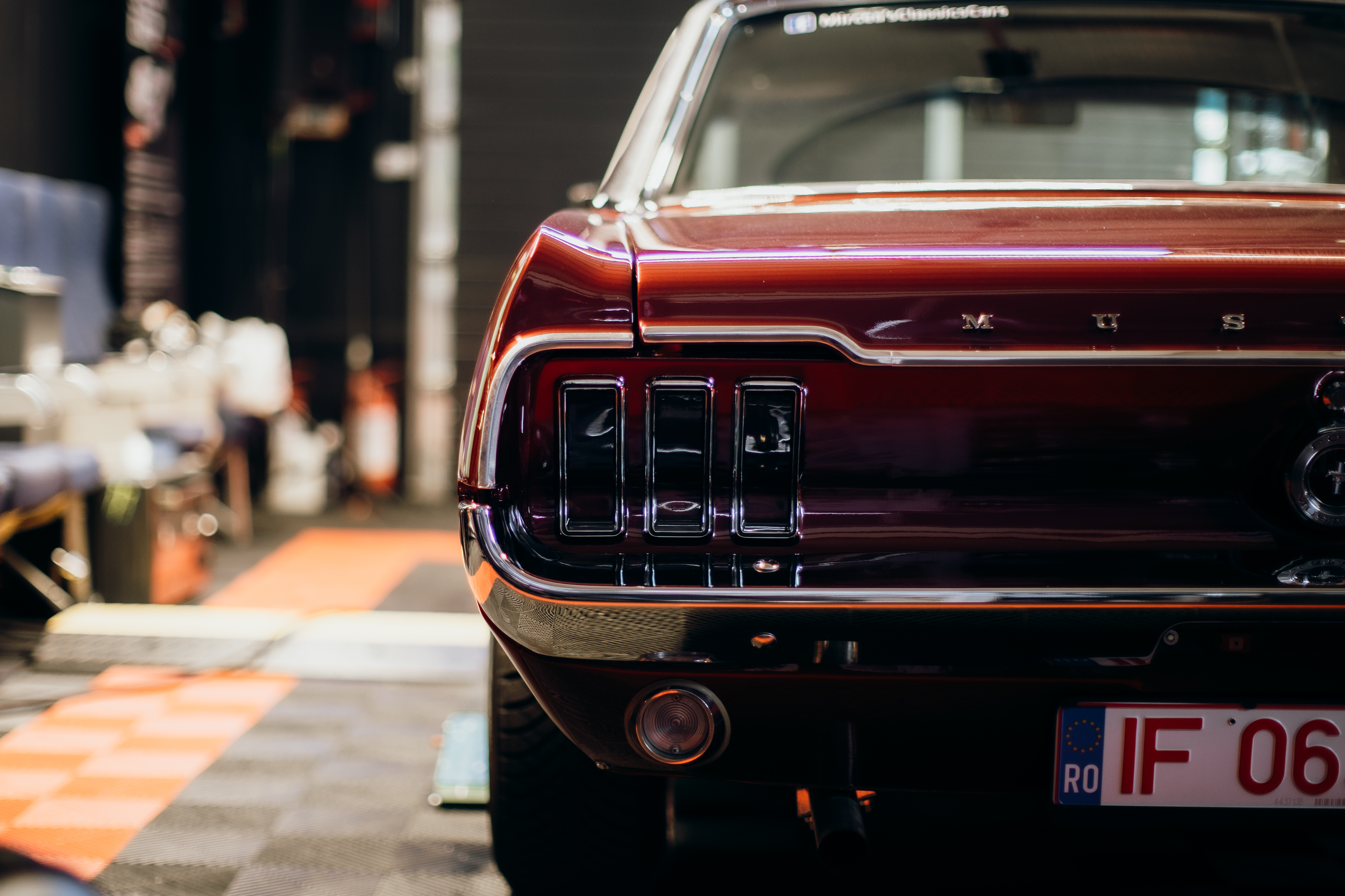 Mustang Hardtop — detaliu istoric